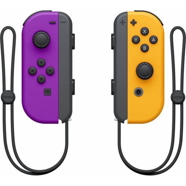 Nintendo Switch Joy-con - neon paars en neon oranje