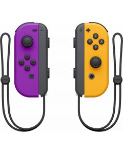 Nintendo Switch Joy-con - neon paars en neon oranje